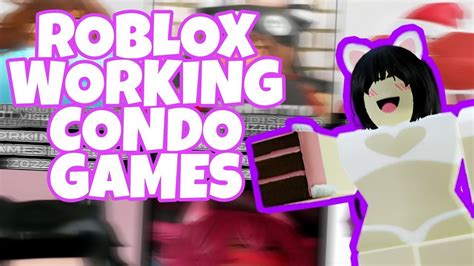 Condo roblox games 2023. .