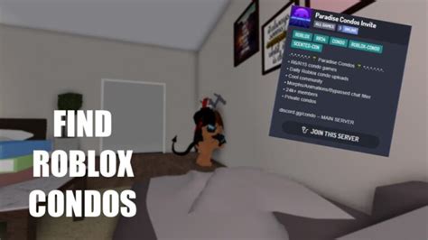 here are the three different ways used to observe Condo games: Apartment suite games in Roblox people group. Apartment suite games are exceptionally elusive in Roblox people group as they get erased when they get gotten by Roblox arbitrator. makers of these games conceal their games other different watchwords like Conbo, sents_cons, plugwelk .... 