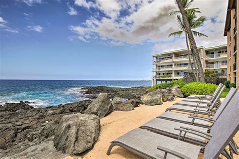 Condos for sale in kona hawaii. 2BR/2BA upgraded, top level unit with high, open beam vaulted ceilings. <br>Enjoy ocean views from Kailua-Kona to Milolii and year-round sunsets from this remodeled unit in the desirable E building of the Kona Coffee Villas complex. Along with the spectacular views, come the consistent ocean breezes from the comfortable elevation of approximately … 