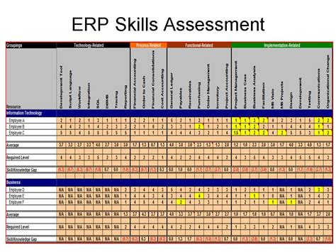 Conducting ERP Assessment to Maximize ERP ROI Employability skills