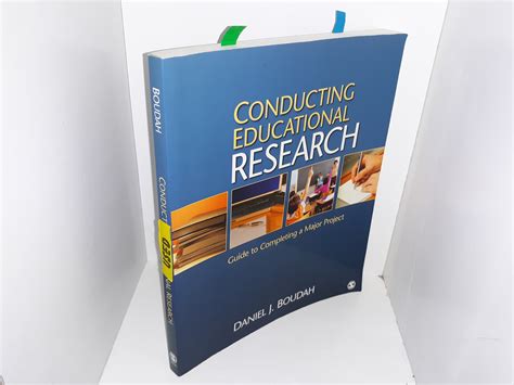 Conducting educational research guide to completing a major project. - De que estan hechas las cosas?.