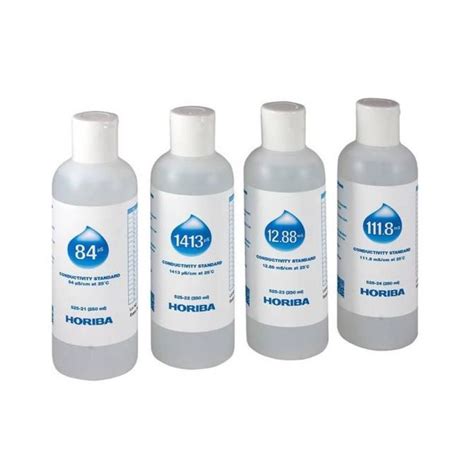 Conductivity Standard Solution Kit @ 250 Ml Horiba 503-S