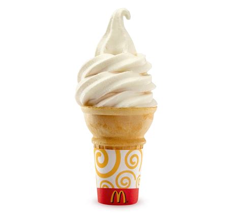 Cone ice cream mcdonalds. McDonald’s USA does not certify or claim any of its US menu items as Halal, Kosher or meeting any other religious requirements. We do not promote any of our US menu items as vegetarian, vegan or gluten-free. This information is correct as of January 2022, unless stated otherwise. Low Fat Chocolate Ice Cream Cone (3 oz) 