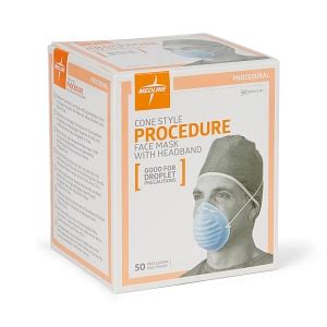 Cone-Style Procedure Masks by S2S Medline Industries, Inc.