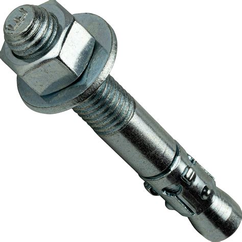 Confast 3/4 in. x 5 in. zinc-plated wedge anchor (12-pack)