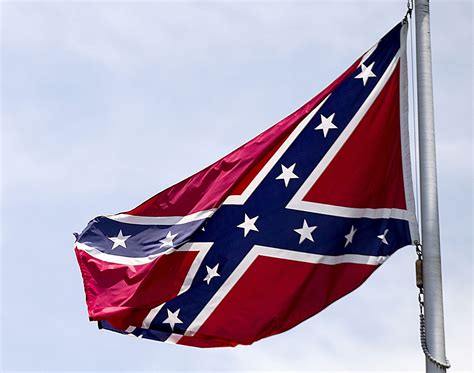 Confederate flag seen flying over paving project on Route 2