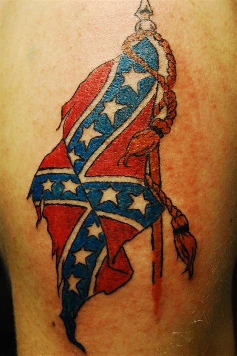 Confederate Flag Tattoos Design4. Posted in gallery: Confederate Flag Tattoos. 7:54am 20133 March 9, 2013. 