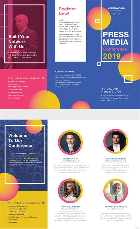 Conference Booklet Template