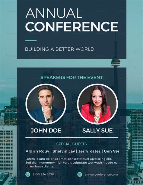 Conference Flyer Template Free