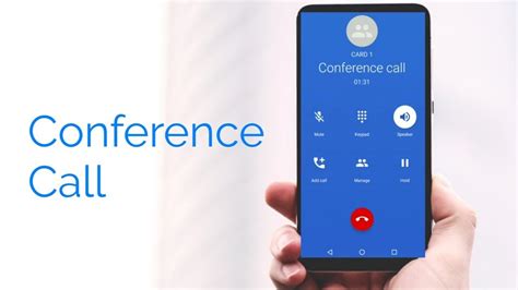Conference call android. Download the FreeConference mobile app to your iPhone, iPad or Android device and sign in to your existing account. If you don’t have a FreeConference account, sign up – for FREE. Simply click ‘Start Now’ and host your first mobile conference call instantly or schedule a video conference for later. There’s a full conference call ... 