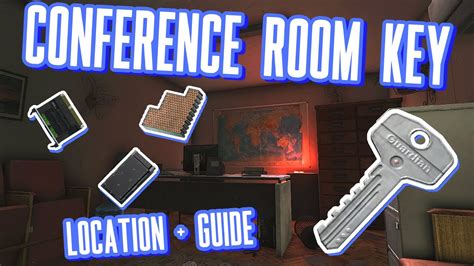 Conference key tarkov. The Health Resort office key with a blue tape (E110 San Tape) is a Key in Escape from Tarkov. A key to one of the Azure Coast sanatorium office rooms, marked with blue duct tape. This is a location for the quest Chemistry Closet On Sanitar In Jackets In Drawers Pockets and bags of Scavs The first floor, room 110 of the East Wing in the Health … 