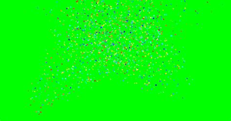 Multicolored confetti on green screen. Colorful 3D animation. NEW. ... Festival concept 4K Green screen 017. 00:06 Fireworks in the night sky. Firework celebration .... 