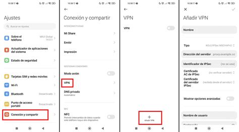 Configuracion de vpn en android para internet gratis.  Lo primero que tene...