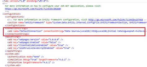Configuration manager. ConnectionString; // But when I try to reference the appSet...