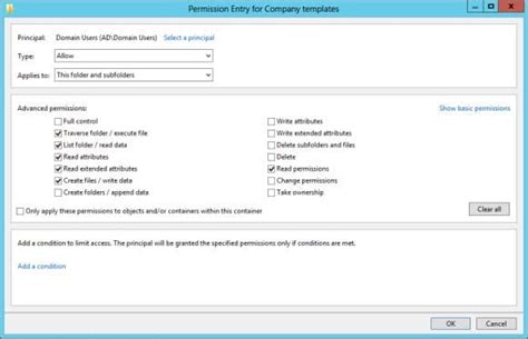 Configure Advanced Security Scenarios in Windows Server 2012