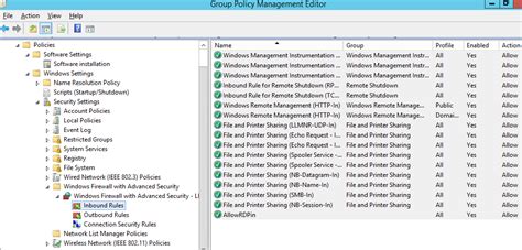 Configure Firewall Port Requirements for Group Policy