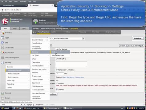 Configuring ASM with Local Traffic Policies - F5, Inc.