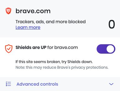 Configuring Brave Shields for Optimal Privacy