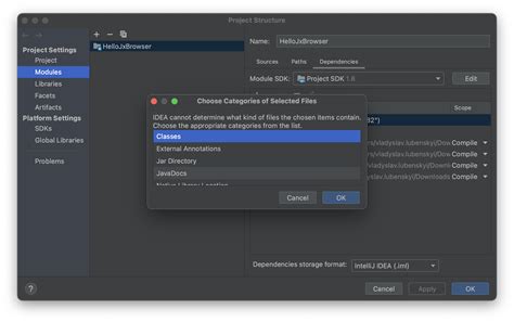 Configuring IntelliJ