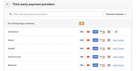 Configuring third-party payment providers · Shopify Help …