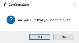 Confirmation box tkinter.  All fields marked as * are required.  Confirmation&rsquo;s business proc...