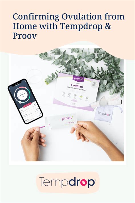 Confirming Ovulation from Home with Tempdrop and Proov