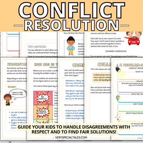 Conflict resolution for kids pdf.  Learning how to manage conflict alon...