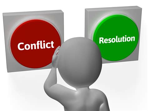 Conflict resolution is a way for two or more