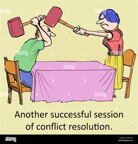 Conflict resolution videos funny.  This animation shows the common issues...