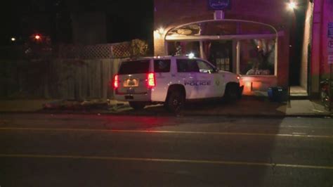 Conflicting stories after police SUV crashes into south St. Louis bar