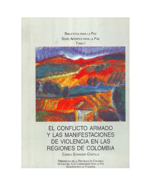 Conflicto armado y las manifestaciones de violencia en las regiones de colombia (biblioteca para la paz). - Deliverance from evil spirits a practical manual.