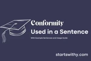Conformity quotes in anthem.  How to use conformity in a sentence.  This phenomenon occurs...