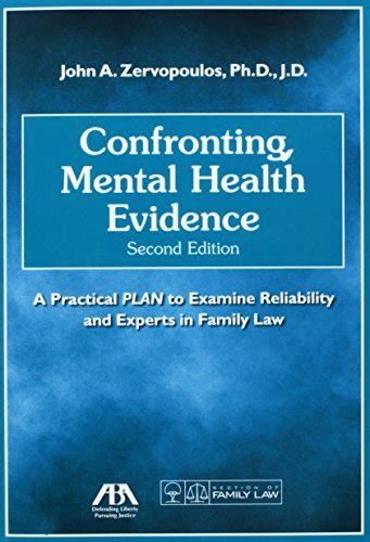 Confronting mental health evidence a practical guide to reliability and experts in family law. - Chevrolet spark workshop manual free download.