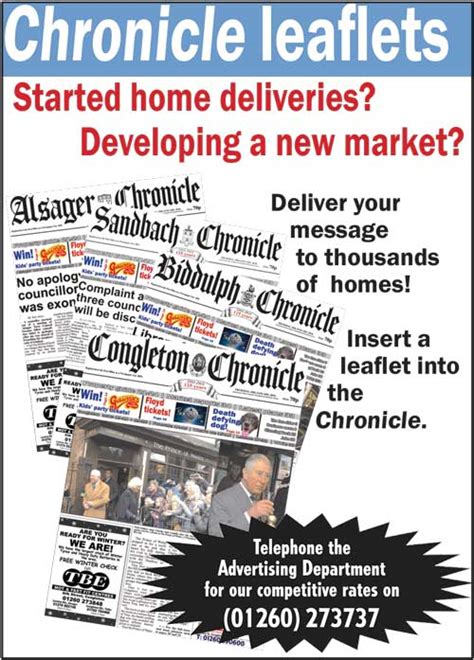 Congleton chronicle deaths this week archives.  Local news matters and at The Chronic...