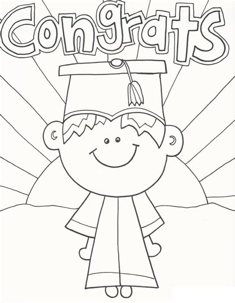 Congrats Coloring Pages