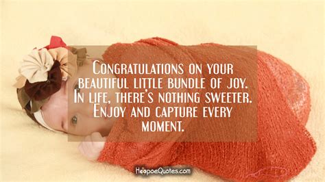 Congratulations On The Bundle Of Joy: Best Wishes Quotes