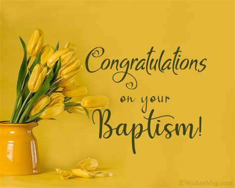 Congratulations On Your Christening: Best Wishes Sayings