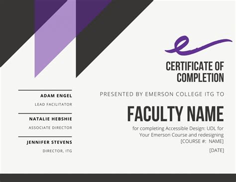 Congratulations to the Fall Graduates of Accessible Design: UDL for