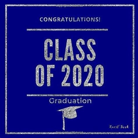 Read Online Congratulations Class Of 2020 Graduation Guest Book Navy Silver Modern Guestbook For Graduation Parties Guests Write Sign In Good Wishes Messages  Graduation Party Guest Book Class Of 2020 By Cherished Guest Books