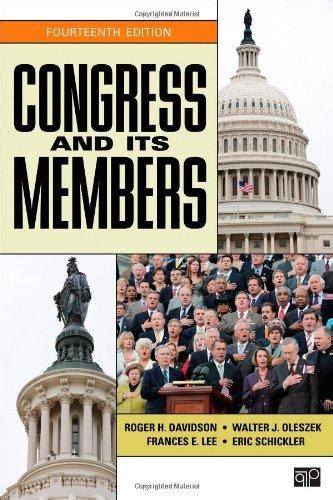 Congress And Its Members 14th Edition 14th Edition