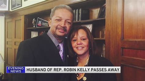 Congresswoman Robin Kelly announces death of husband
