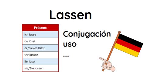 Conjugação lassen Conjugar verbo lassen alemão - Reverso