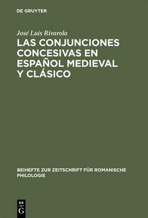 Conjunciones concesivas en español medieval y clásico. - John deere z trak 727 manual.