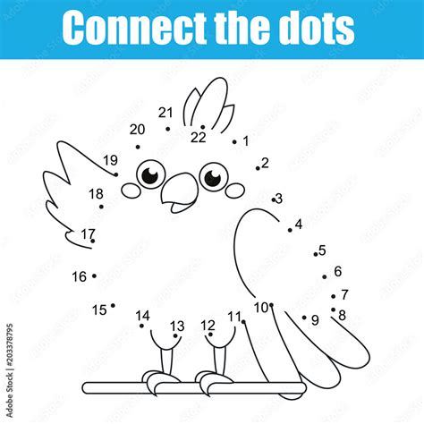 Connect Dots Children Educational Drawing Game Dot Dot Numbers Game