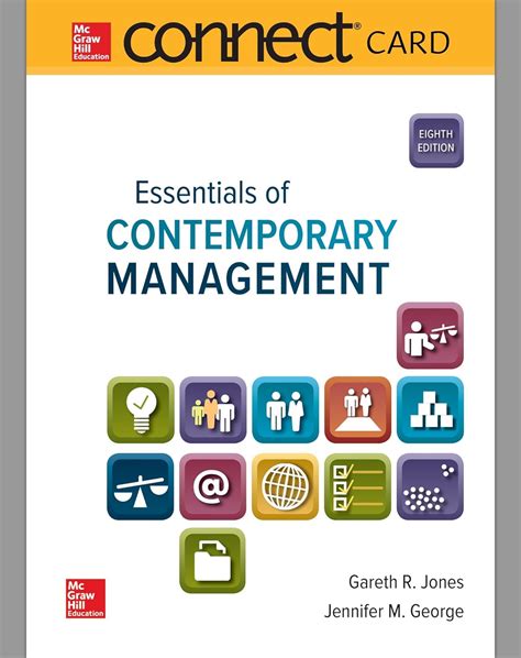 Connect Management 1 Semester Access Card For Contemporary Management
