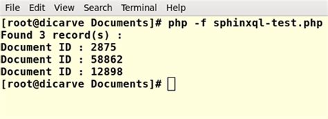 Connect Sphinx server using SphinxQl with password