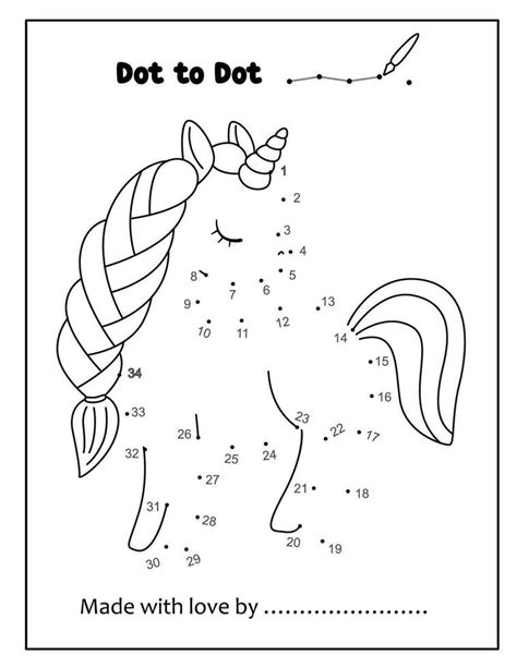 Connect The Dot Coloring Pages