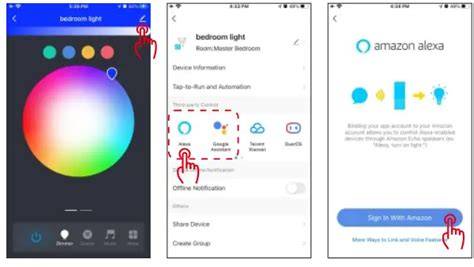 Connect avatar smart bulb to alexa.  You can Smart Voice Control: Avata...