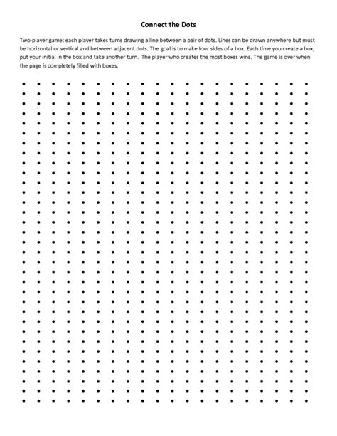 Connect the Dots Great Game for Problem Solving and Strategy
