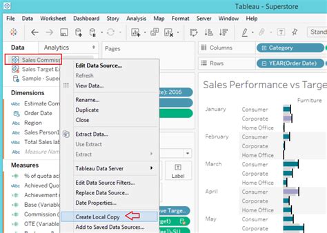 Connect to Published Data Sources in Web Editing - Tableau